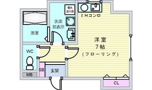 エスポワール蛍池の物件間取画像